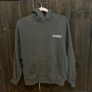 Gray Hoodie cold extra small